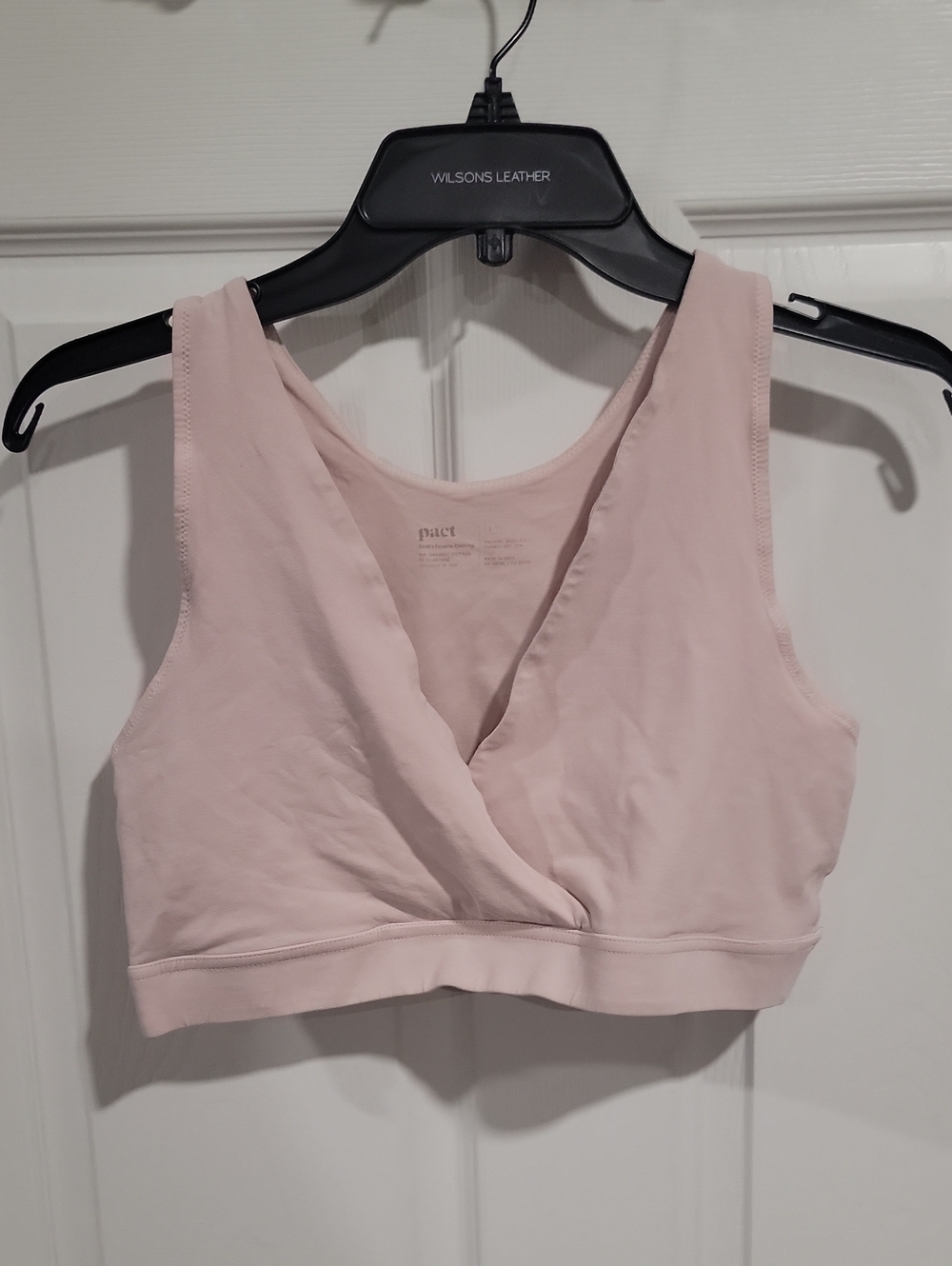 Pact Soft Nursing Bralette in Light Pink